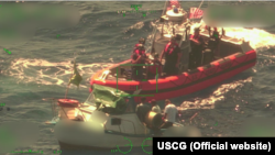 Guardia costera de EEUU intercepta a barco pesquero proveniente de Cuba cerca de los cayos de la Florida.