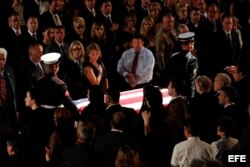 Funeral del senador John McCain en la iglesia bautista North Phoenix, en Arizona.