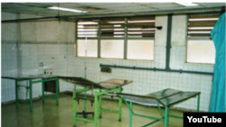 Reporta Cuba. Una sala del Hospital Joaquín Albarrán.