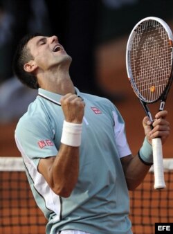El tenista serbio Novak Djokovic derrotó al alemán Tommy Haas.