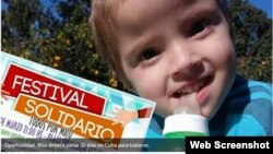 Milo, de 3 años, oriundo de San José del Rincón, en Argentina