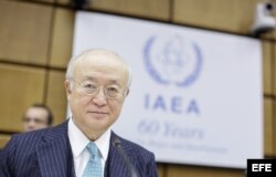 El director general del Organismo Internacional de Energía Atómica (OIEA), Yukiya Amano.