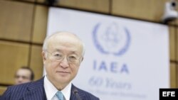 El director general del Organismo Internacional de Energía Atómica (OIEA), Yukiya Amano.
