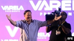 Candidato presidencial opositor y vicepresidente de Panamá, Juan Carlos Varela