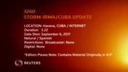 VIDEO. Habaneros se preparan para el embate de Irma