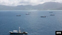 Aguas del Océano Índico.