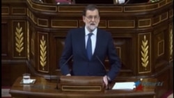 Rajoy habla al Congreso sobre crisis generada por el independentismo catalán