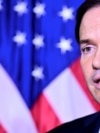 El secretario de Estado de EE. UU., Marco Rubio, habla con la prensa en la Embajada de EE. UU. en Roma, Italia, el 8 de mayo de 2026. STEFANO RELLANDINI/Pool vía REUTERS