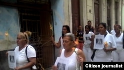 Marcha de Damas de Blanco por Centro Habana 