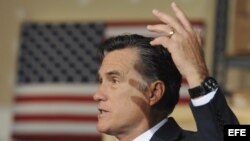 Mitt Romney en campaña electoral 