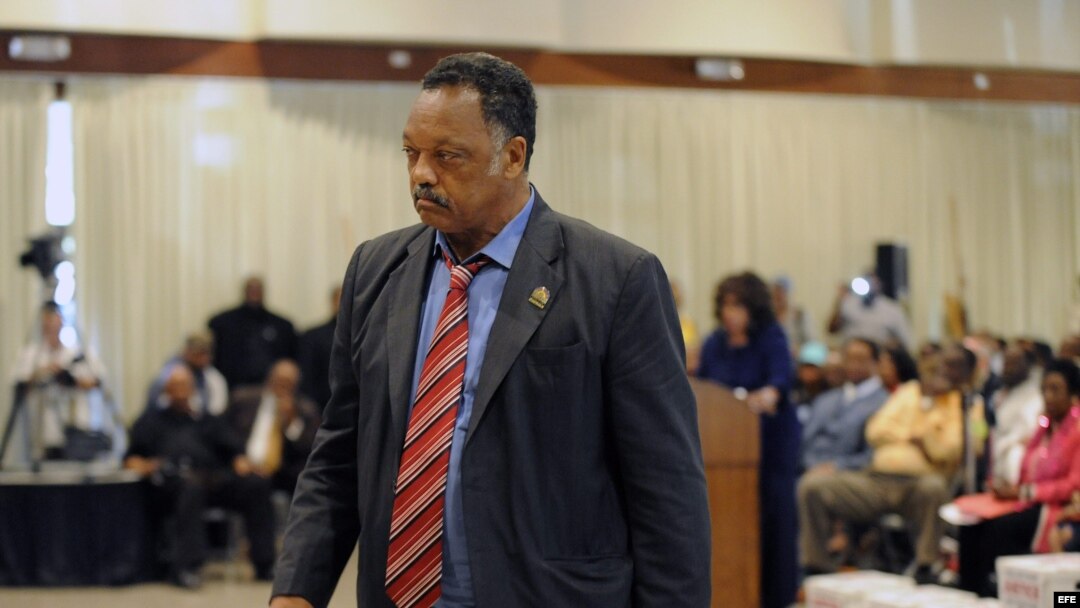 El reverendo Jesse Jackson. Foto de archivo