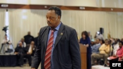 El reverendo Jesse Jackson. Foto de archivo