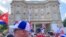Cubanos marcharon hasta la embajada de Cuba en Washington para manifestar su repudio al régimen.