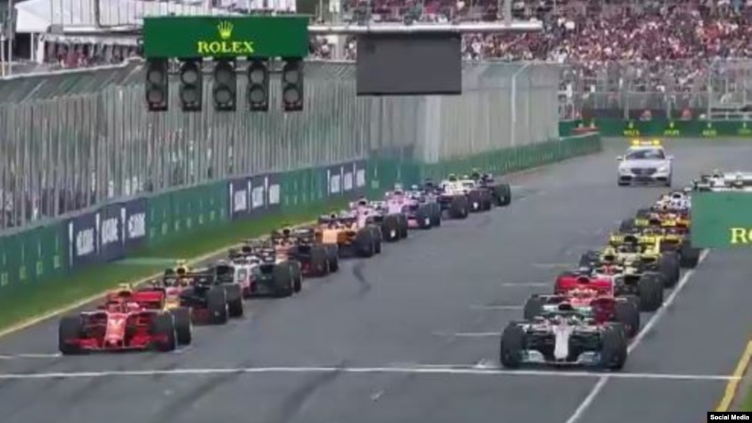 Campeonato mundial de Fórmula-1.