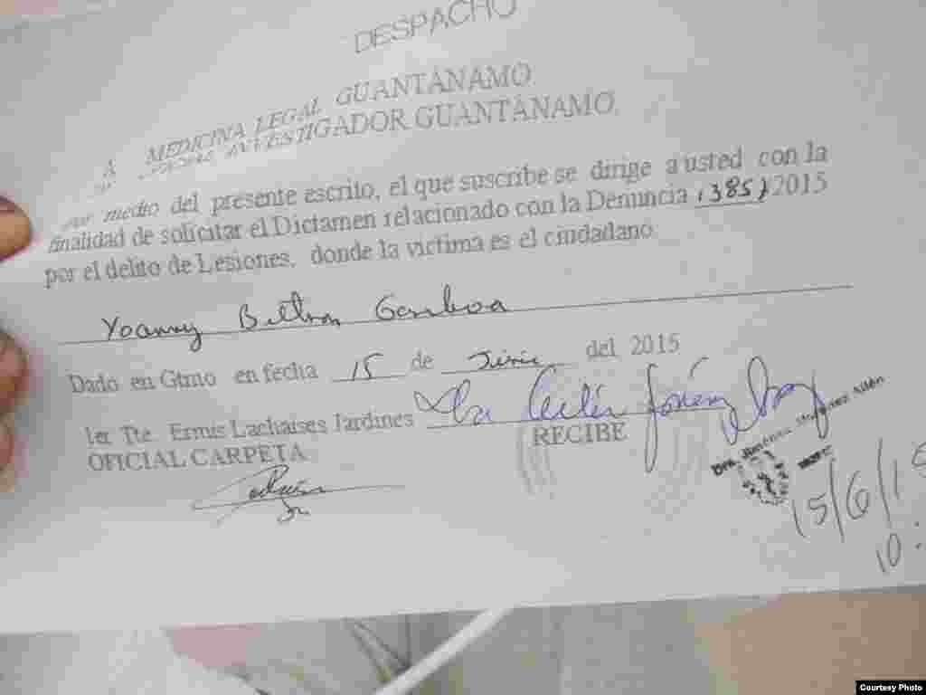 Documento de medicina legal.