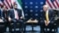 ARCHIVO- El presidente de EEUU, Donald Trump, se reúne con el presidente sirio Ahmed al-Sharaa al margen de la cumbre de la OTAN, en julio de 2026
