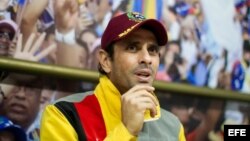 El líder opositor venezolano, Henrique Capriles. 