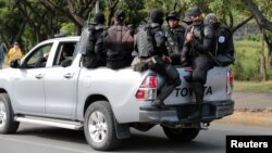 Policías de Nicaragua. 