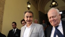 Aseguran en España que la reunión en Cuba de Zapatero y Moratinos con Raúl Castro es inoportuna