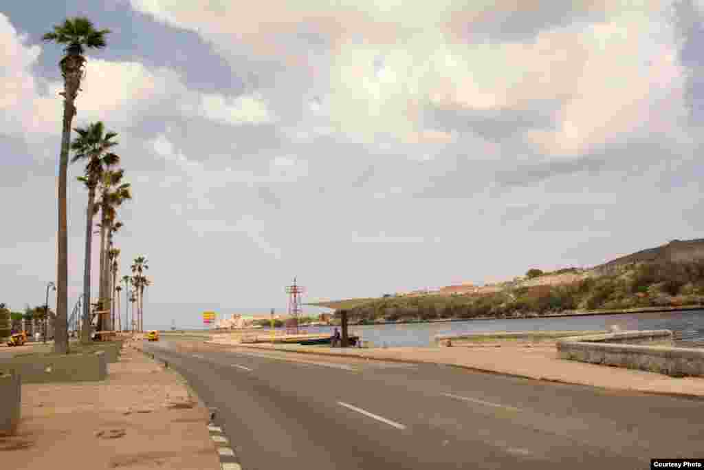 El Malecón, pasadas las 3:00 p.m. del domingo 20 de marzo.