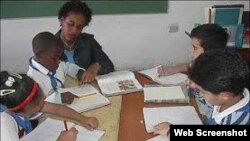 Cuba maestros repasadores 