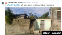 Reporta Cuba A dos años de Sandy @alexunpacu