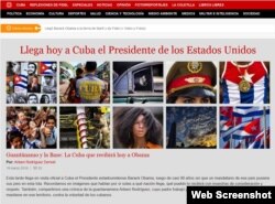 Cubadebate recibe a Obama.