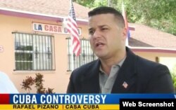Rafael Pizano de Casa De Cuba, se opone al viaje de empresarios y funcionarios de Tampa a Cuba.