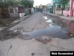 Contaminación en barrios de La Habana fotografía de la RedCubanaCC