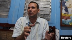 El expreso político y líder de la Unión Patriótica de Cuba, José Daniel Ferrer.