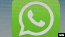La aplicación de mensajería instantánea WhatsApp.