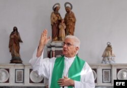 El presidente de la Conferencia de Obispos Católicos de Cuba (COCC), Dionisio García.