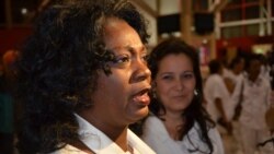 Damas de blanco inauguran proyecto comunitario. Con los detalles, desde Cuba, Berta Soler