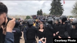 Protestas en Rusia en el Día de la Nación