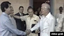 En la primera visita de Carter a La Habana