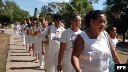 Marcha de Damas de Blanco en Cuba
