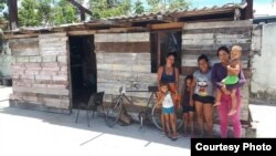 Así viven familias en el barrio Caracatey Santa Clara Fotos de Guillermo del Sol en Facebook