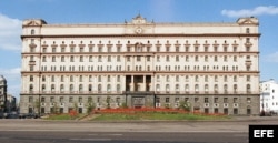 Edificio en la Plaza Lubianka, en Moscú, donde está la sede del FSB y fuera sede del KGB/NKVD.