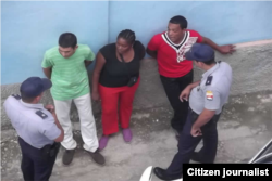 Archivo Acoso a miembros de la Red Cubana foto Martha Beatriz