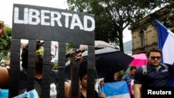 Nicaragüenses exiliados en Costa Rica protestan en San José (Imagen de Archivo)