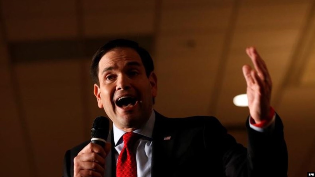 El senador cubanoamericano, Marco Rubio.
