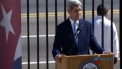 Kerry: Habrá embargo mientras el Gobierno cubano viole DDHH