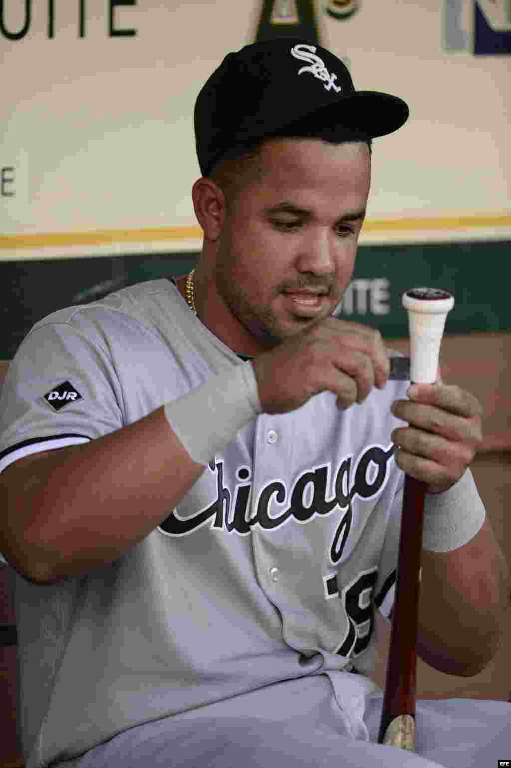 Jose Abreu de las Medias Blancas de Chicago