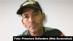 Preso político cubano Guillermo Carralero