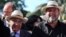 Los ministros de Turismo de Brasil, Gustavo Vieira (i) y de Cuba, Manuel Marrero (d) en una feria en mayo pasado en Varadero.