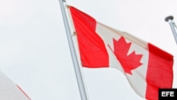 Bandera de Canadá.