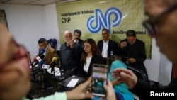 FOTO ARCHIVO. Colegio Nacional de Periodistas de Venezuela. (Reuters)