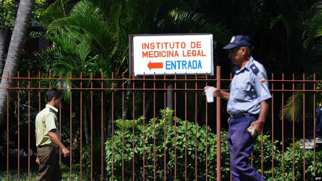 Instituto de Medicina Legal en La Habana Cuba.
