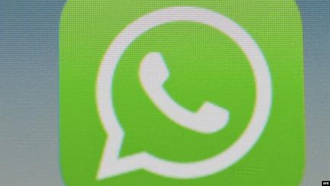 La aplicación de mensajería instantánea WhatsApp.