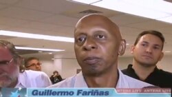Guillermo Fariñas llega a Miami